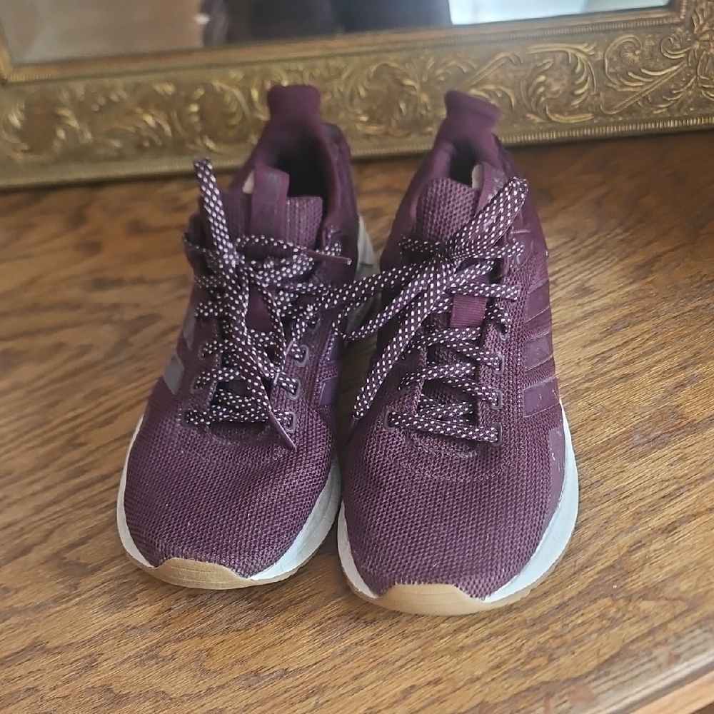 adidas Women's Athletic Shoes in Purple and White